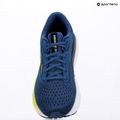 Men's running shoes Brooks Adrenaline GTS 24 navy peony/black/acid lime 9
