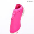 Football boots New Balance Furon Team V8 FG pink heat/sea salt/gold metallic 9