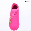 Football boots New Balance Furon Pro V8 FG pink heat/sea salt/gold metallic 9