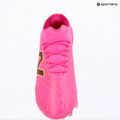 Football boots New Balance Tekela Elite Low V5 FG pink heat/metallic gold/pink satin 12