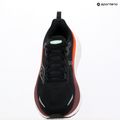 Men's running shoes Saucony Hurricane 25 black/crimson 9