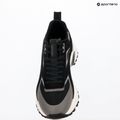 Men's shoes Calvin Klein HM0HM02220 Hike Runner Stripe Mix Nylon Suede black/granite road 9
