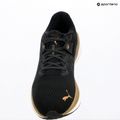 Women's running shoes Puma Eternity Nitro black/gold/white 9