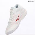 Women's volleyball shoes Mizuno Lightning Select Mid white/rose elegance/lava falls 4