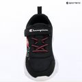 Children's shoes Champion Funfair Print G PS Low Cut new black/fluorescent pink/imperial light blue 10