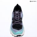 Running shoes + socks X-Bionic Terraskin X02 aqua/deep purple 3