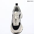 Men's shoes Calvin Klein HM0HM02341 Hike Runner Stripe Met Mix black/silver/light grey 9
