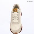 Men's shoes Calvin Klein YM0YM01361 Retro Runner Ess Mix Mat white swan/tofu/amber gold 9