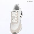 Women's shoes Calvin Klein YW0YW01990 Retro Runner Lace Up Nylon MG bright white/black 9