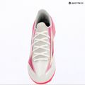 Children's football boots Mizuno Alfa III Select Jr FG white/fuchsia purple 10
