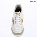 Football boots Mizuno Morelia Sala Elite IN white/football gold/galaxy sil 12