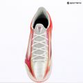 Football boots Mizuno Alfa III Elite AG white/fuchsia purple 12