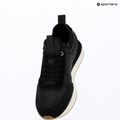 Women's shoes Calvin Klein YW0YW02060 Retro Runner Sock Laceup Mix Mat black/gyn metal/gum 9