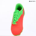 Children's football boots Nike Jr. Phantom 6 Club Erling Haaland MG hot punch/green strike/black 15