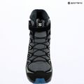 Children's hiking boots Salomon XA Pro V8 Winter Waterproof turbulence / black / dark blue 7