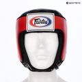 Fairtex Muay Thai & Kickboxing Competition helmet red 6