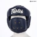 Fairtex Full Face Protector boxing helmet blue 6