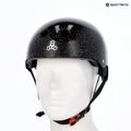 Triple Eight The Certified Sweatsaver black glitter helmet 5