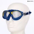 Children's swim mask Cressi Mini Cobra blue/yellow 6