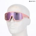 Bliz Vision matte powder pink/brown rosé multi sunglasses 6