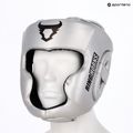 Boxing headguard Venum Ringhorns Charger Headgear silver/black 8