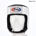 Fairtex Muay Thai & Kickboxing Competition white boxing helmet 6