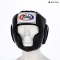 Fairtex Full Coverage Style black boxing helmet 6