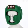 Boxing helmet RAJA BOXING Genuine Leather green 5