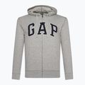 Men's GAP XLS FT Arch FZ HD sweatshirt b10 grey heather 5