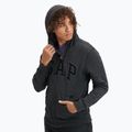 Men's sweatshirt GAP V-Heritage Logo FZ new charcoal grey 4