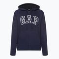 Women's GAP V-Gap Heritage FZ HD navy uniform sweatshirt