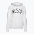 Women's GAP V-Gap Heritage PO HD optic white sweatshirt 3