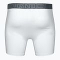 Under Armour Perf Cotton 6" men's boxer shorts 3 pairs white/black 2