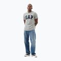 Men's GAP Soft Basic Logo T-shirt heather grey 2