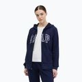 Women's GAP French Fullzip Logo Hoodie navy