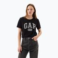 Women's GAP Logo Slub Tee black