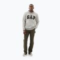Men's GAP Heritage French Terry Logo light heather grey sweatshirt 2
