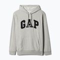 Men's GAP Heritage French Terry Logo light heather grey sweatshirt 5