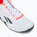 Men's Reebok NFX training shoes cloud white/core black/orange flare 7