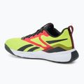 Reebok NFX men's training shoes acid yellow/black/vector red 3