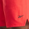Men's training shorts Reebok Athlete Strenght energy red 5