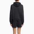 Women's Reebok Identity Big Logo Fleece sweatshirt black/purple rave/electric amber 3