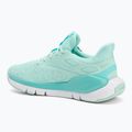 Reebok women's Reebok Flex Trainer glitch aqua/footwear white/ai aqua training shoes 3