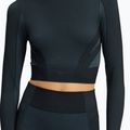 Women's training longsleeve Reebok RBK Lab Seamless Crop black 4