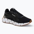Women's Reebok Zig Dynamica STR black/white/silver metallic running shoes