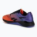 Training shoes Reebok Nano X5 ftw white/flash orange/royal purple 3