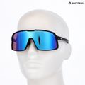 Sunglasses GOG Kari matt black/reflex white/blue 5
