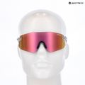 Tifosi Vogel SL crystal clear/pink mirror sunglasses 5