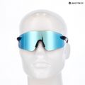 Tifosi Vogel SL crystal smoke/smoke bright blue sunglasses 5