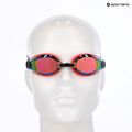 Arena Zoom X-Fit Mirror copper/bright coral/plum swimming goggles 9